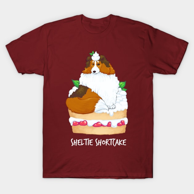 Sheltie Shortcake T-Shirt by mcbenik